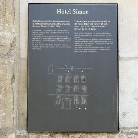 Spacieux Studio, Hotel Particulier En Hypercentre Tours Exterior photo
